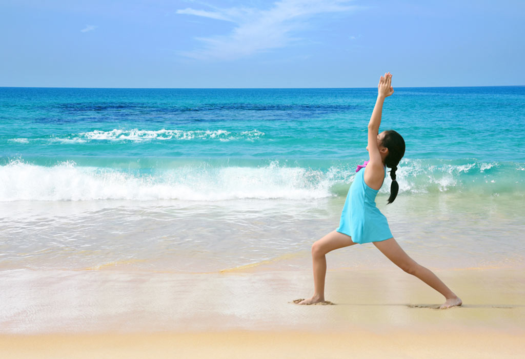 Pose Warrior (Virabhadrasana) 